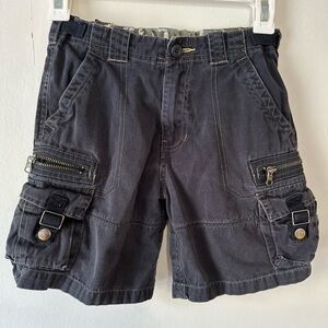 100% cotton boys cargo shorts